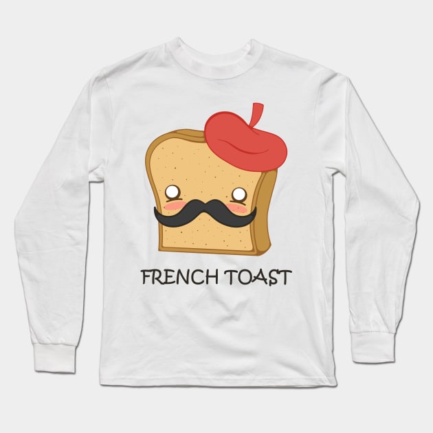 French Toast 2 Long Sleeve T-Shirt by TASCHE